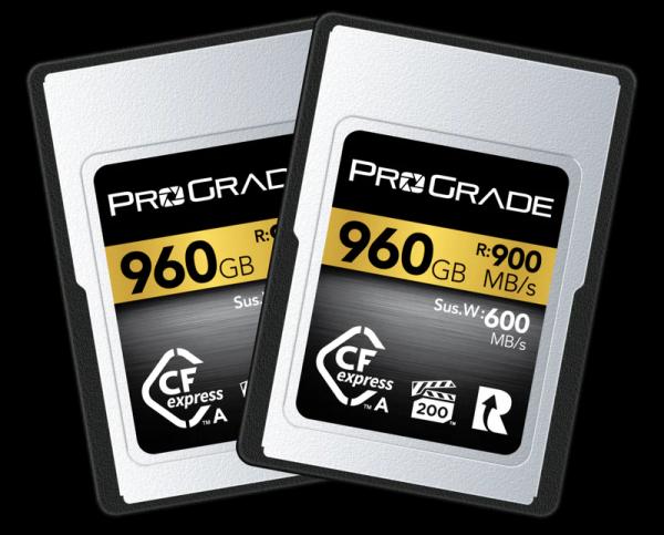 ProGrade выпустили карту-памяти CFexpress Type A Gold емкостью 960 ГБ для камер Sony