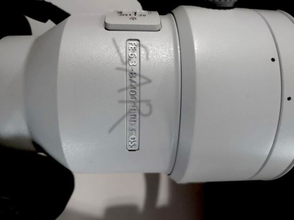 Первое изображение объектива Sony 400-800mm F/6.3-8 G OSS